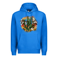 True Royal cowhide aztec sunflowers cactus Premium Hoodie - AdoDesignShop
