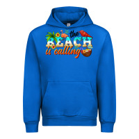 Cobalt the beach is calling Urban Hoodie - NancyCooperArtShop
