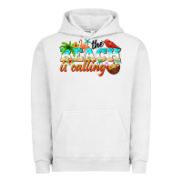 Pigment Lunar Rock the beach is calling Urban Hoodie - NancyCooperArtShop