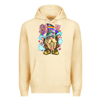 Pina Colada best mom gnome rainbow clouds butterfly glitter Premium Hoodie - LillyAllenDesigns