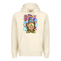 Sandshell best mom gnome rainbow clouds butterfly glitter Premium Hoodie - LillyAllenDesigns