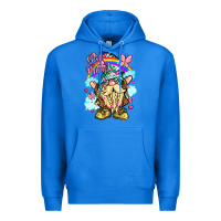 True Royal best mom gnome rainbow clouds butterfly glitter Premium Hoodie - LillyAllenDesigns