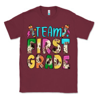 Burgundy team first grade Classic Tee - JahusDesignShop