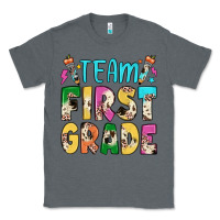 Charcoal Heather team first grade Classic Tee - JahusDesignShop