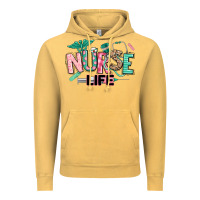 Vintage Mustard nurse life Vintage Hoodie - texasbilliewilder