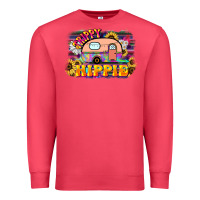 Cardinal trippy hippie Premium Sweatshirt - NancyCooperArtShop