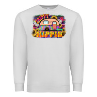 Dove Grey trippy hippie Premium Sweatshirt - NancyCooperArtShop