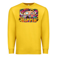 Lemon trippy hippie Premium Sweatshirt - NancyCooperArtShop