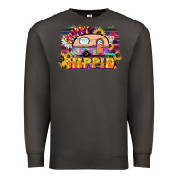 Smoke trippy hippie Premium Sweatshirt - NancyCooperArtShop