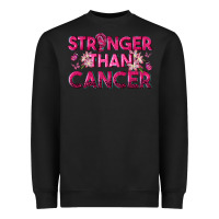 Black Stronger Than Cancer Heavyweight Sweatshirt - texasbilliewilder