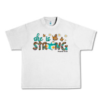 Lunar Rock she is strong Urban Heavy Tee - HRA Design Shop