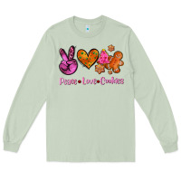 Matcha peace love cookies Long Sleeve Tee - AdoDesignShop