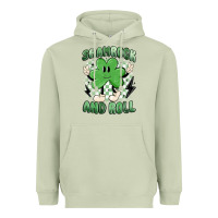 Matcha shamrock and roll Heavyweight Hoodie - MaliasSmallBusiness