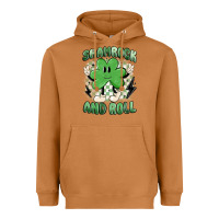 Meerkat shamrock and roll Heavyweight Hoodie - MaliasSmallBusiness