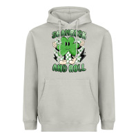 Moon Dust shamrock and roll Heavyweight Hoodie - MaliasSmallBusiness