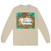 Mushroom pumpkin spice and everything nice Long Sleeve Tee - BundleAndBundleShop