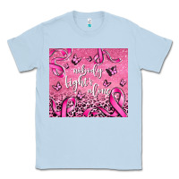 Dusty Blue nobody fights alone Classic Tee - AdoDesignShop