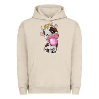 Pigment French Oak cute cow Urban Hoodie - texasbilliewilder