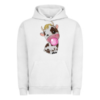Pigment Lunar Rock cute cow Urban Hoodie - texasbilliewilder