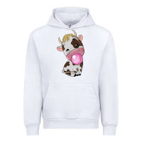 White cute cow Urban Hoodie - texasbilliewilder