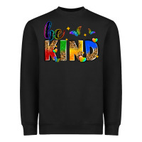 Black be kind Heavyweight Sweatshirt - Zillion Design Studio