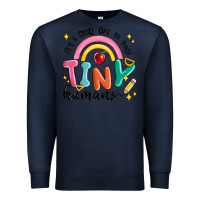 Navy its a good day to teach tiny humans Premium Sweatshirt - MaliasSmallBusiness