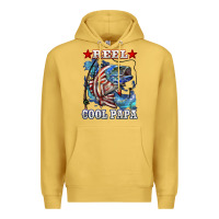 Antique Gold reel cool papa american flag bass fishing Premium Hoodie - LillyAllenDesigns