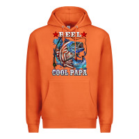 Carrot reel cool papa american flag bass fishing Premium Hoodie - LillyAllenDesigns