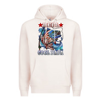 Pale Pink reel cool papa american flag bass fishing Premium Hoodie - LillyAllenDesigns