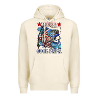 Tofu reel cool papa american flag bass fishing Premium Hoodie - LillyAllenDesigns