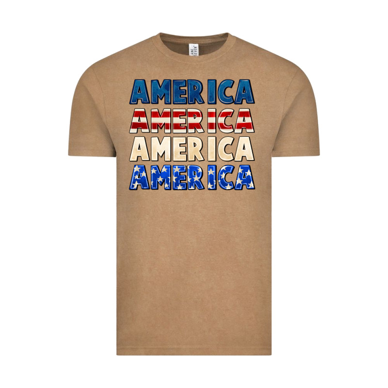 America 4th Of July Vintage Tee by CowGirlArtShop | Teevron