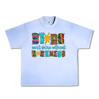 Grape Ice stars cant shine without darkness Urban Heavy Tee - HRA Design Shop