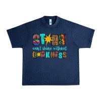 Navy stars cant shine without darkness Urban Heavy Tee - HRA Design Shop