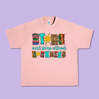 Stars Cant Shine Without Darkness Urban Heavy Tee Designed By Hra Design Shop