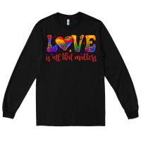Black love is all that matters Long Sleeve Tee - JahusDesignShop