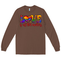 Chestnut love is all that matters Long Sleeve Tee - JahusDesignShop