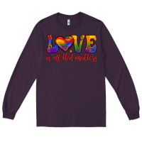 Plum love is all that matters Long Sleeve Tee - JahusDesignShop