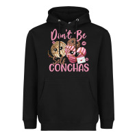 Black don't be self conchas Heavyweight Hoodie - MaliasSmallBusiness