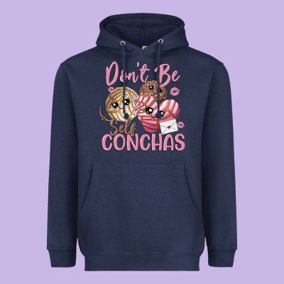 Don't Be Self Conchas Heavyweight Hoodie Designed By Maliassmallbusiness