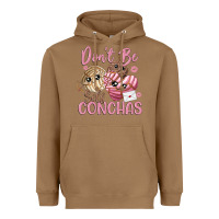 Toasted Coconut don't be self conchas Heavyweight Hoodie - MaliasSmallBusiness