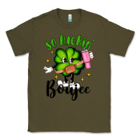 Army Green so luckin boujee Classic Tee - Artiststas