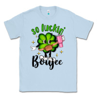 Dusty Blue so luckin boujee Classic Tee - Artiststas