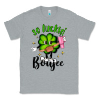 Heather Grey so luckin boujee Classic Tee - Artiststas