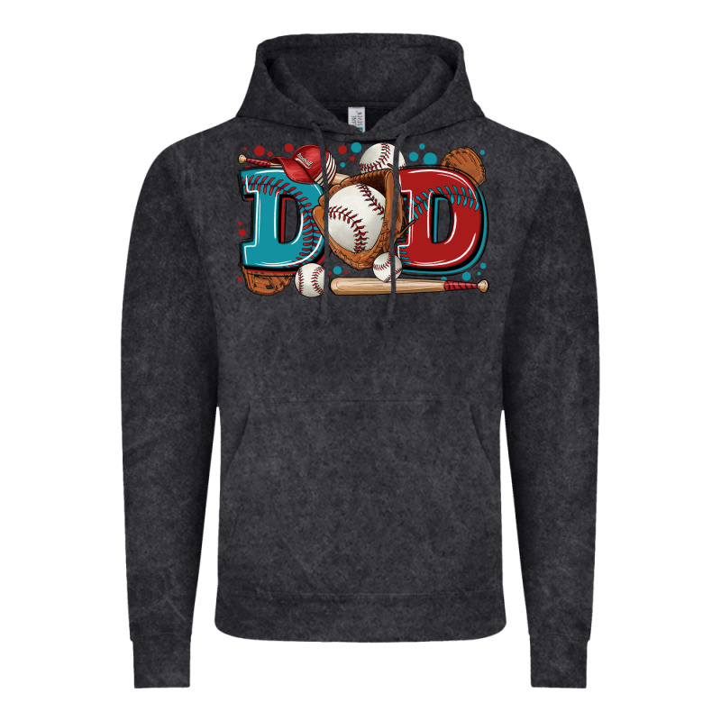 Dad Baseball Vintage Hoodie by Zillion Design Studio | Teevron
