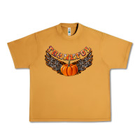 Peanut Butter Thankful Urban Heavy Tee - CowhideDigitalArt