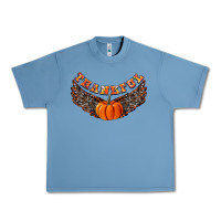 Pebble Blue Thankful Urban Heavy Tee - CowhideDigitalArt