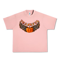 Salmon Thankful Urban Heavy Tee - CowhideDigitalArt