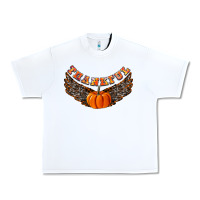 White Thankful Urban Heavy Tee - CowhideDigitalArt
