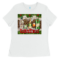 White christmas cocktail party Ladies Tee - AdoDesignShop