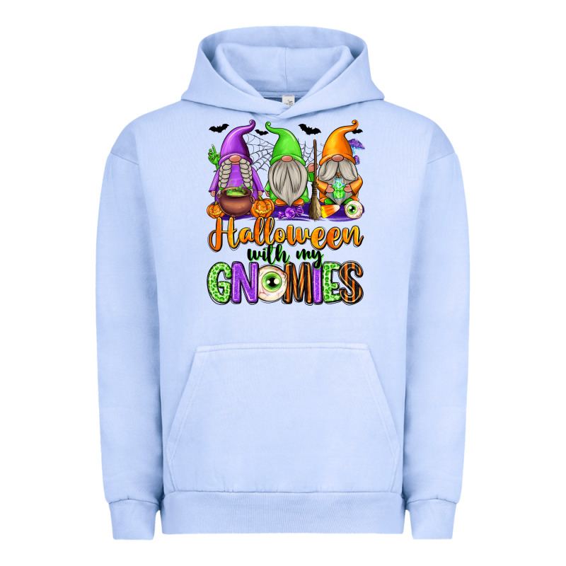 Halloween With My Gnomies Urban Hoodie by texasbilliewilder | Teevron